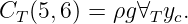 CT (5, 6) = ρg∀Tyc.
